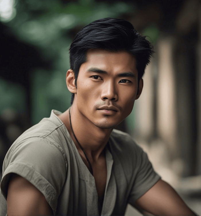 handsome vietnam guy